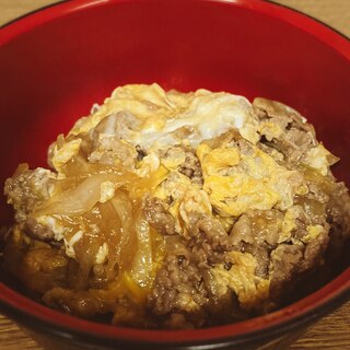 牛とじ丼